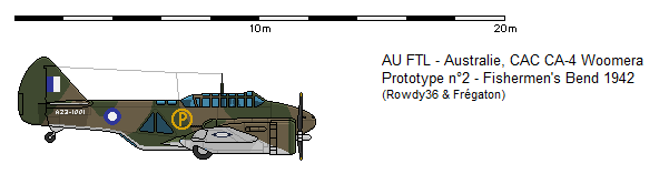 1942 CAC Woomera FTL