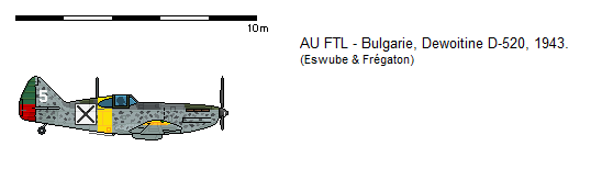 1943 D-520 bulgare FTL