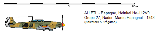 1943 Heinkel HE-112 FTL