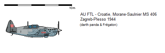 1944 Morane MS 406 C1 FTL