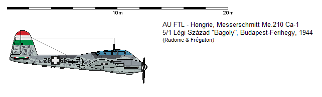 1944 messerschmitt me 210 FTL