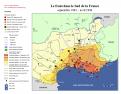 France Sud-Est 43-44 carte
