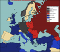 Carte Europe 31.08.1944
