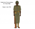 1944 Soldat Force publique